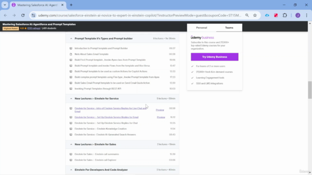 Mastering Salesforce AI: Agentforce and Prompt Templates - Screenshot_04
