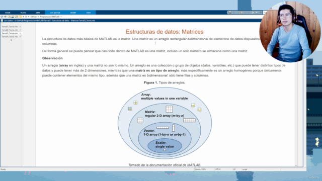 MATLAB Básico para Ingenierías y Ciencias – Screenshot 2