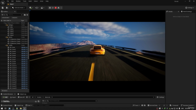 Unreal Engine 5.4 C++ Conduite d'une voiture pour débutants - Screenshot_01