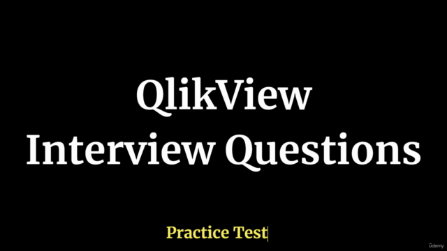 QlikView Interview Questions Practice Test - Screenshot_01