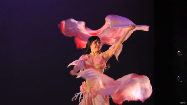 "Silk Flame - Bellydance with Fan Veils" - Tanna Valentine - Screenshot_02