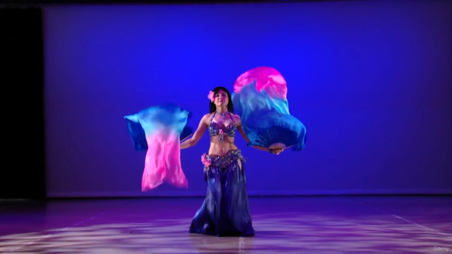 "Silk Flame - Bellydance with Fan Veils" - Tanna Valentine - Screenshot_03