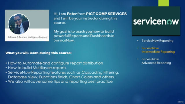 ServiceNow Intermediate Reporting - Screenshot_01