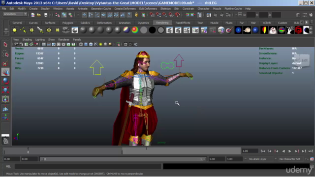 Creating a Game Character in Maya and Unity - Screenshot_04