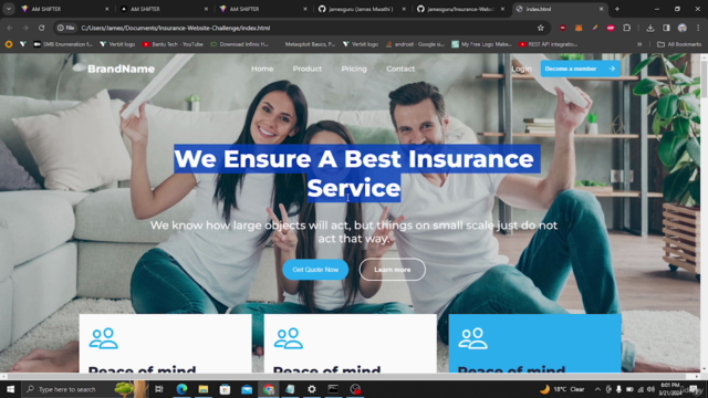 Master HTML & CSS with only one project - Screenshot_01