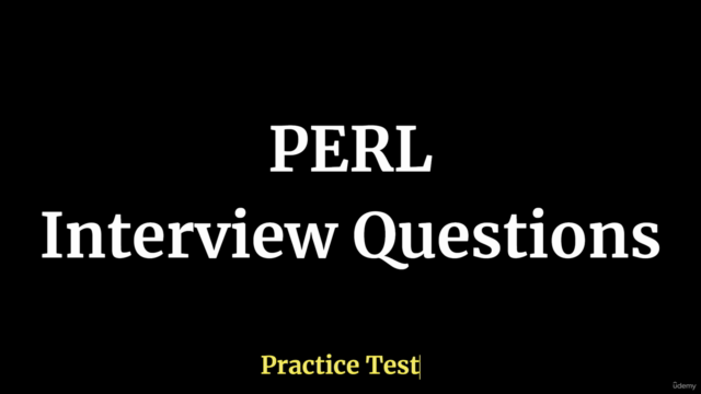 PERL Interview Questions Practice Test - Screenshot_01