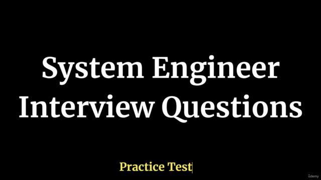 System Engineer Interview Questions Practice Test - Screenshot_01