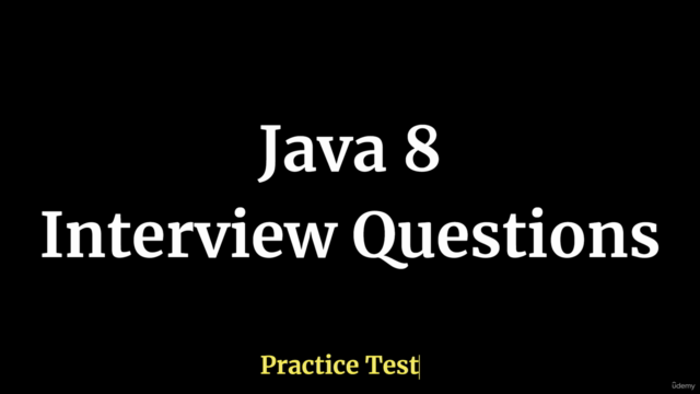 Java 8 Interview Questions Practice Test - Screenshot_01