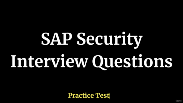 SAP Security Interview Questions Practice Test - Screenshot_01