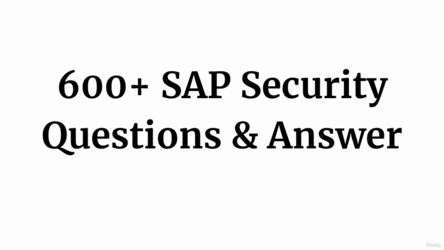 SAP Security Interview Questions Practice Test - Screenshot_04