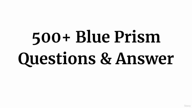 Blue Prism Interview Questions Practice Test - Screenshot_04