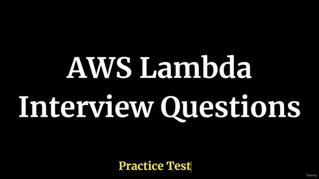 AWS Lambda Interview Questions Practice Test - Screenshot_01