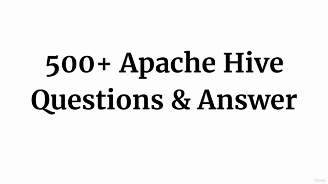 Apache Hive Interview Questions Practice Test - Screenshot_04