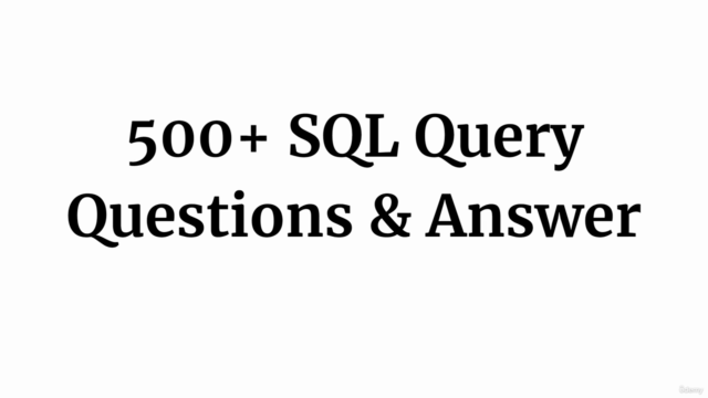 SQL Query Interview Questions Practice Test - Screenshot_04