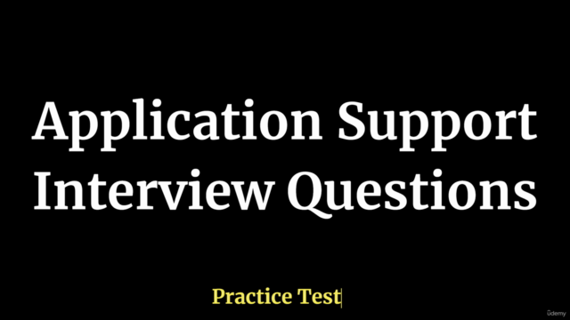 Application Support Interview Questions Practice Test - Screenshot_01