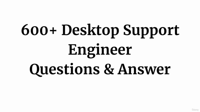 Desktop Support Engineer Interview Questions Practice Test - Screenshot_04