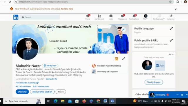 How to Create a Professional LinkedIn Account - Screenshot_01