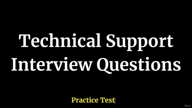 Technical Support Interview Questions Practice Test - Screenshot_01