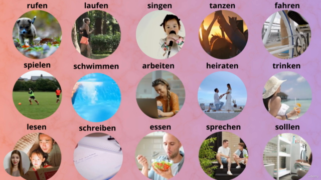 Der. Die. Das. Deutsch. 100 most common German verbs - Screenshot_03