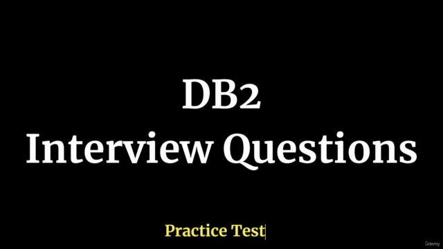 DB2 Interview Questions Practice Test - Screenshot_01