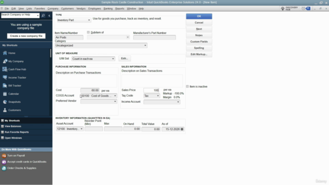 QuickBooks Desktop 2025 Enterprise Training - Screenshot_01