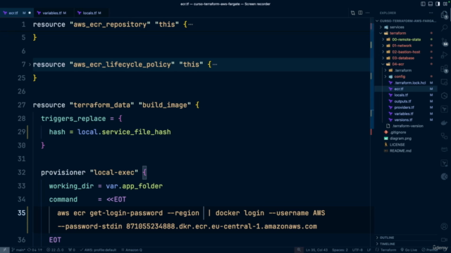 AWS ECS Fargate com Terraform: Curso Prático e Completo - Screenshot_03