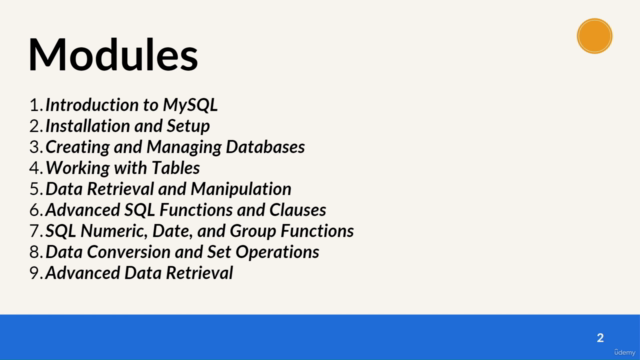 Mysql MasterClass: Master Basic to Advanced Mysql Queries - Screenshot_01