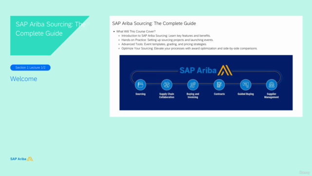 The Complete SAP Ariba Sourcing Masterclass - Screenshot_02