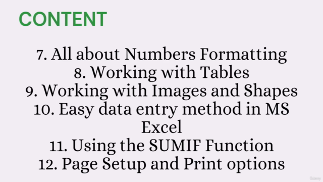 MS Excel Masterclass for Job Seekers Accounting Success - Screenshot_02