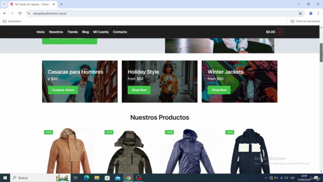 Elementor Hosting 2025: Crea una Tienda Online con WordPress - Screenshot_01