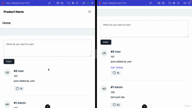 Building Realtime Web Apps with Laravel, Vue 3 and Reverb - Screenshot_04