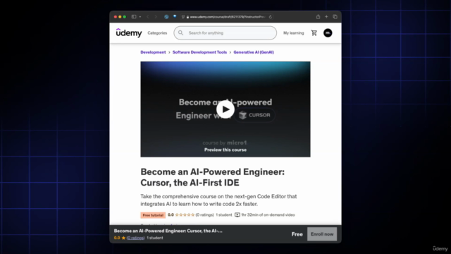 Become an AI-Powered Engineer: Cursor, the AI-First IDE - Screenshot_01