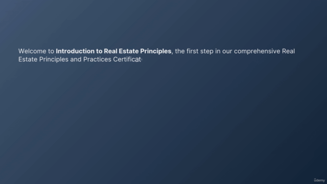 Introduction to Real Estate Principles - Screenshot_01