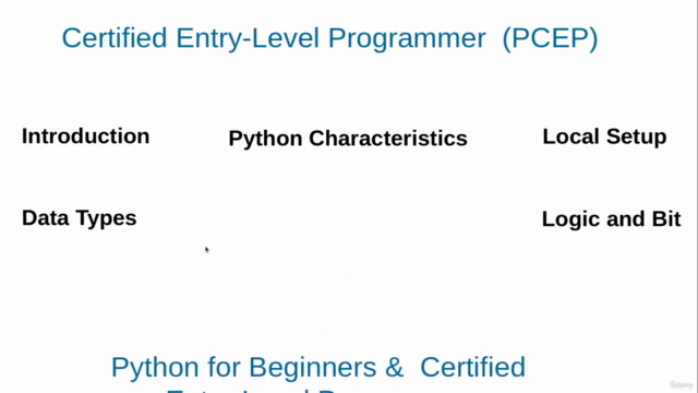 Python For Absolute Beginners & Pass The PCEP Exam - Screenshot_01