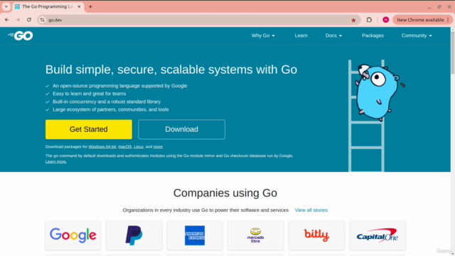 Golang For Absolute Beginners - Screenshot_01