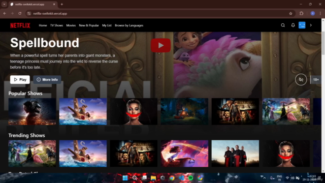 SvelteKit Course: Build a Complete Netflix Clone Web Project - Screenshot_01