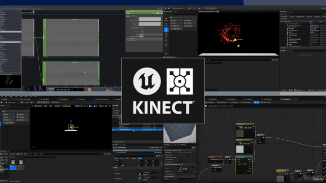 Kinect Interactive Physics Installation Masterclass with UE5 - Screenshot_03