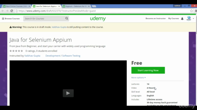 Complete Java for Selenium & Appium - Screenshot_04