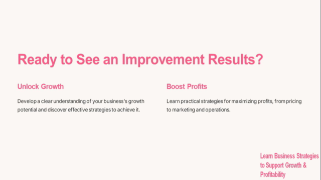 Learn Business Strategies to Support Growth & Profitability - Screenshot_02