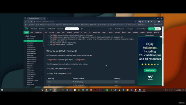 Learn HTML – Full Tutorial [Arabic] - Screenshot_03