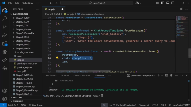 LLM, LangChain, RAG, Agent: Créez vos apps boostées à l'IA ! - Screenshot_03