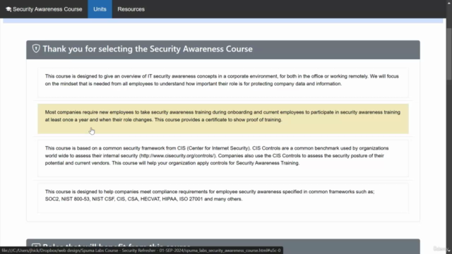 IT Security Awareness for Professionals and Teams - Screenshot_01