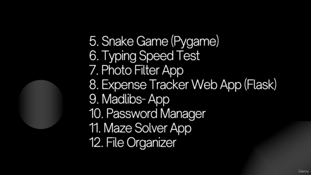 Build 8 Python Apps Games and Web Application Python Master - Screenshot_02