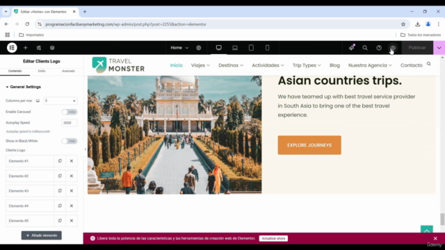 Cómo Crear una Página Web Para una Agencia de Viajes - Screenshot_03