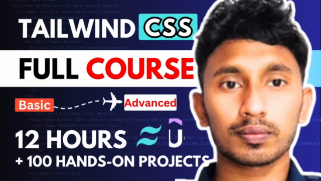 Tailwind CSS Mastery: Build Modern & Responsive Websites - Screenshot_01