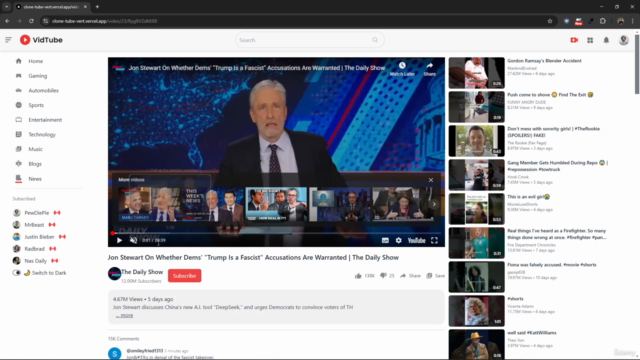 Next JS Course: Build a Complete YouTube Clone Web Project - Screenshot_02