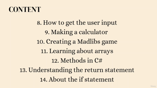 Mastering C# Learn Building Games, Application, Softwares - Screenshot_02