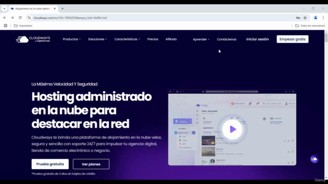 Cómo Crear una Página Web con WordPress y Cloudways - Screenshot_01