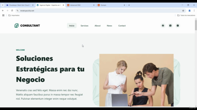 Cómo Crear una Página Web con WordPress y Cloudways - Screenshot_03