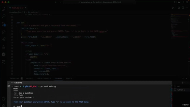 Generative AI with Python: Build Apps in OpenAI & LangChain - Screenshot_02